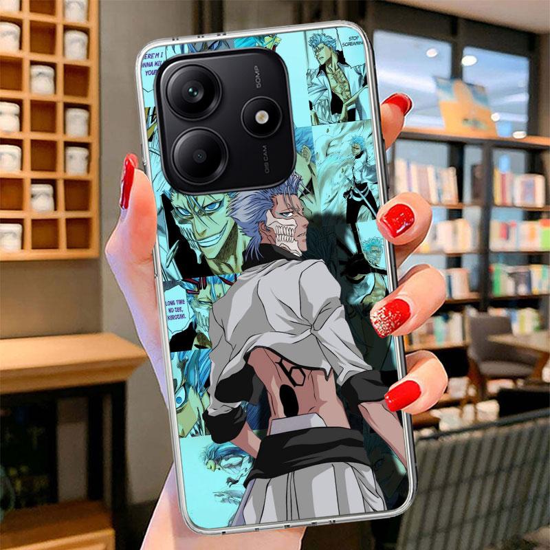 

Grimmjow 6 Bleach Phone Case For Xiaomi Redmi Note 15 14 13 12 11 10 Pro Plus 14S 12S 11S 11T 11E 10S Soft Fundas Shell Redmi No Redmi Note 10 4G