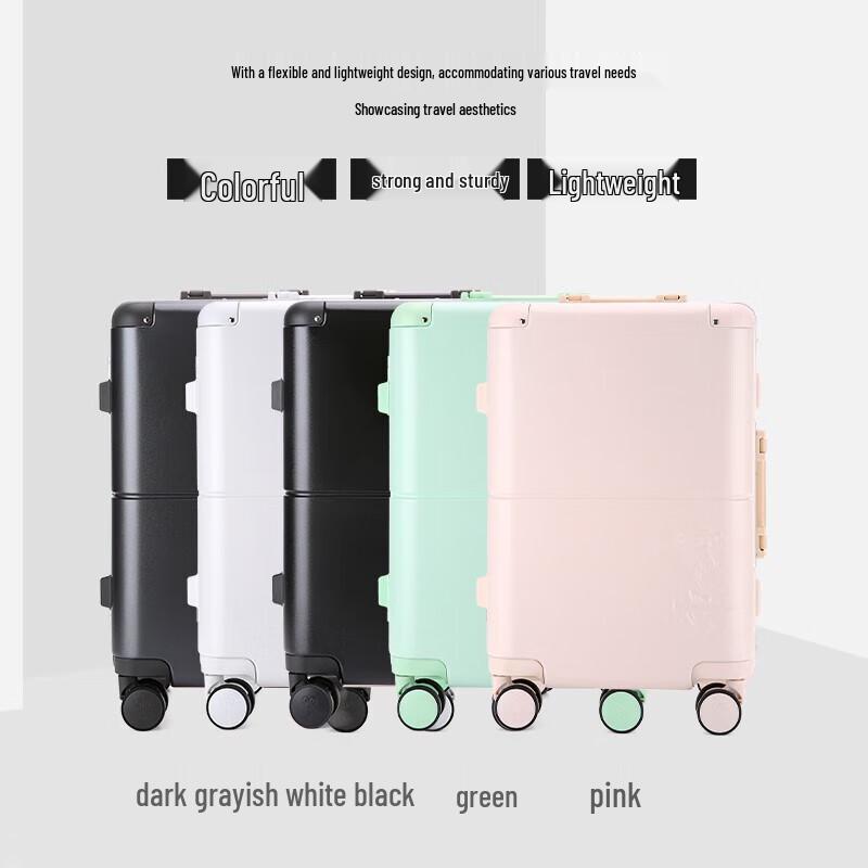 HYX Unisex PC Hard Shell Spinner Luggage