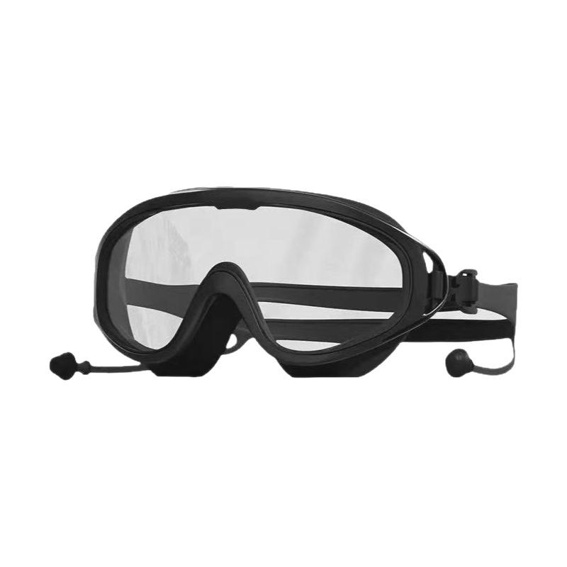 Professional Myopia Swim Goggles with Large Frame - Waterproof & Anti-Fog for Men and Women