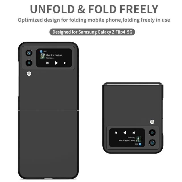 Anti -Scratch Comfortable Fashion Case For Samsung Galaxy Z Flip 4 5g Flip4 Flip3 Flip 3 Non -Slip Cover For Samsung Z Flip4