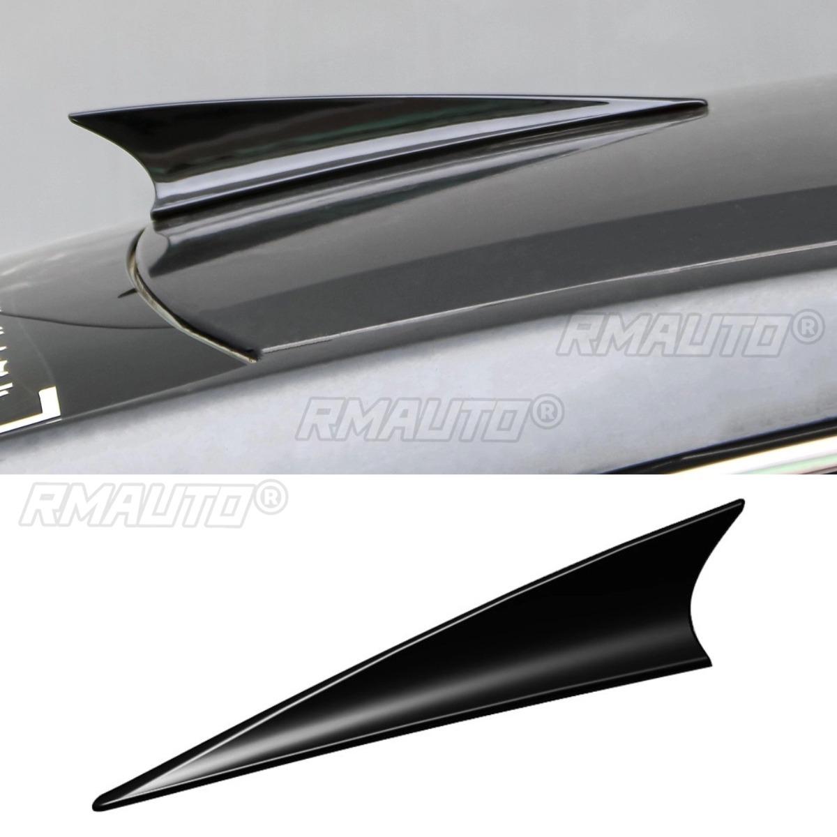 Universal Car Shark Fin Antenna Wind Blade Spoiler Modification Tail Wing Decoration Body Kit Accessories чёрный