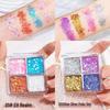 Children's Day Glittering 4-Color Eyeshadow Palette for Parties & Stage Makeup