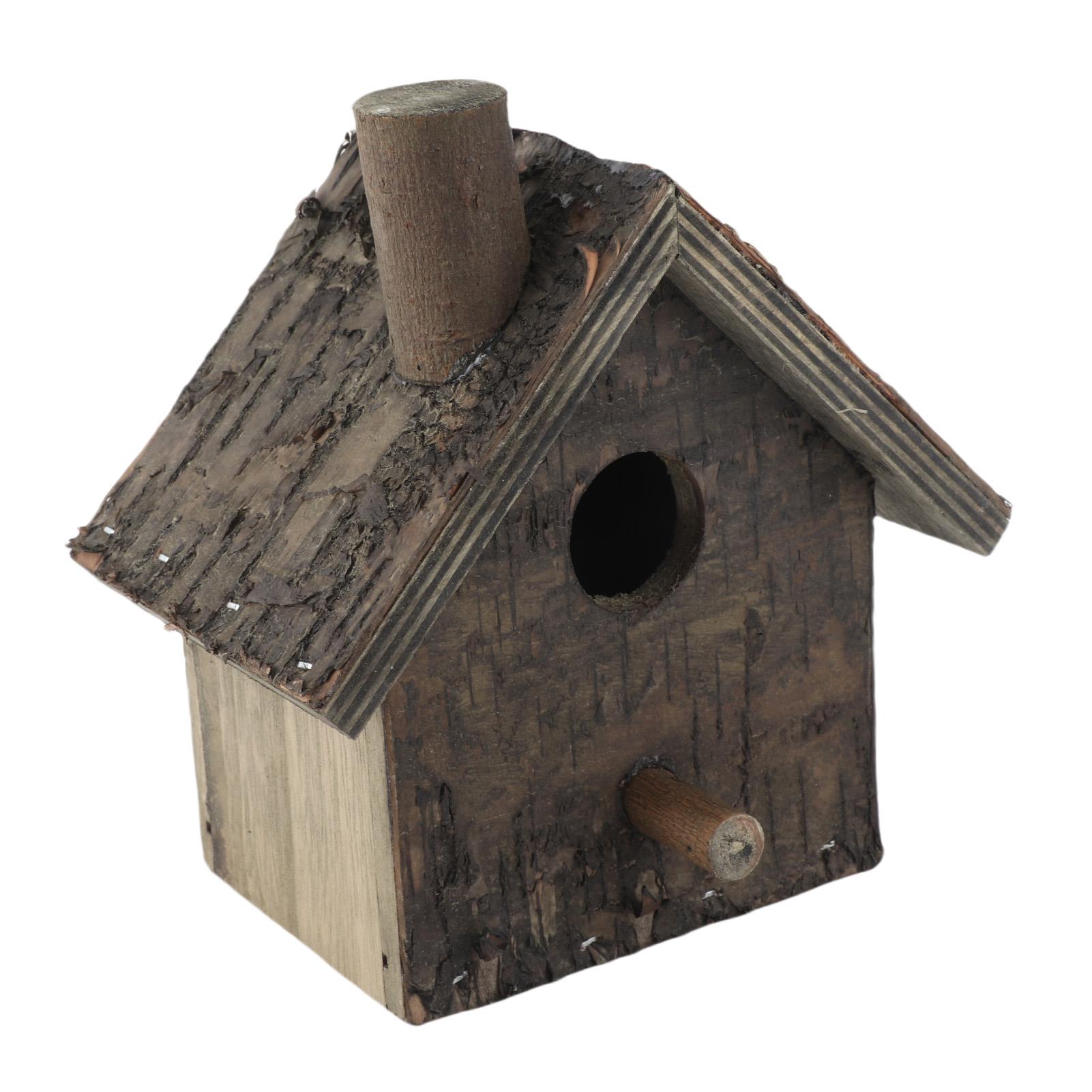 

Водонепроницаемый Подвесной Деревянный Скворечник Место для Отдыха Птиц Товары для Домашних Животных Аксессуары