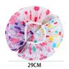 5-10PCS Thick Shower Cap For Women Waterproof Shower Cute Home Use Anti Oil Fume Foam Bath Children's Shower Cap And Head Cover