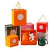 Changbaosen Orange Ceramic Mug Gift Set