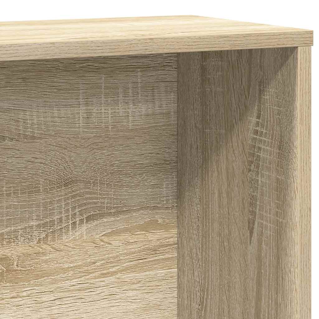 Bookshelf Sonoma Oak 60 X 24 X 120 Cm Particleboard
