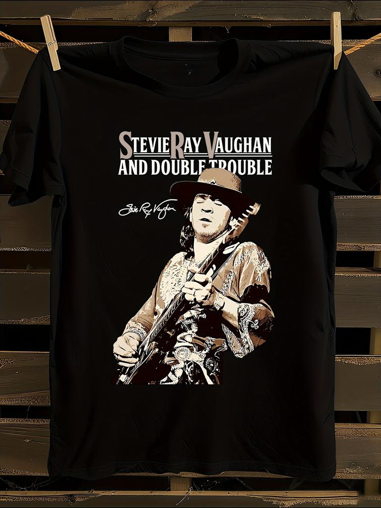 Stevie Ray Vaughan SRV Blues Rock Legende T-Shirt