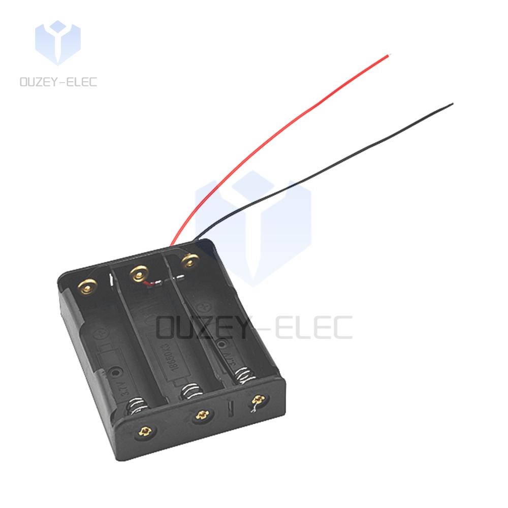 18650 Power Bank Cases 2/3/4 Slots 3.7V DIY Battery Storage Box Plastic Batteries Case with Connect Lead Parallel Battery Box