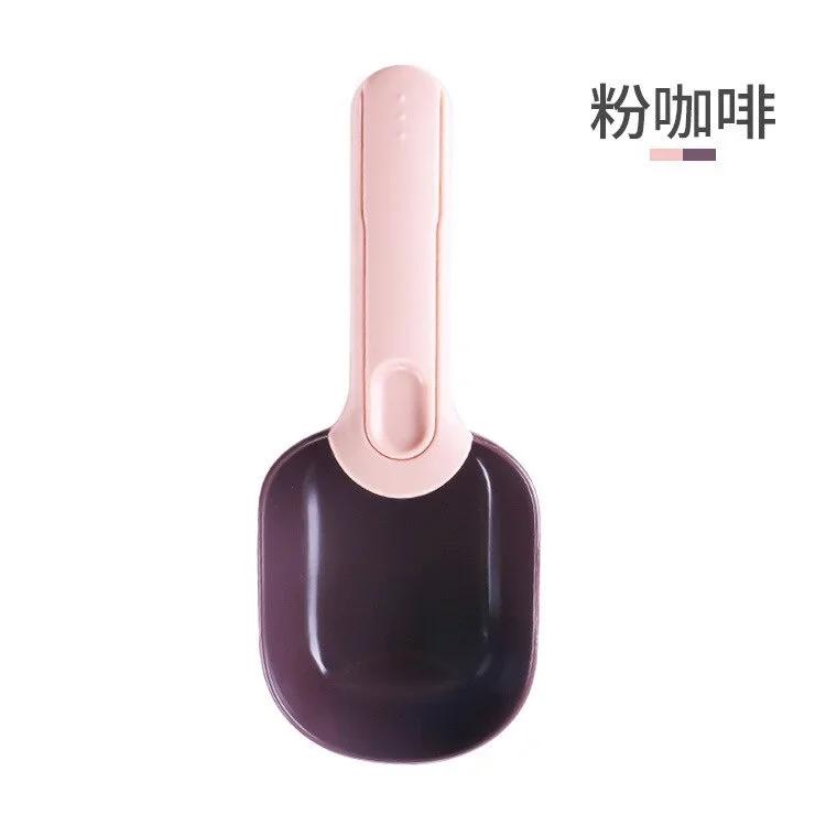 

Новая ложка для корма для кошек и собак, 1 шт., с ручкой, ложка для корма для собак, принадлежности для животных Coffee