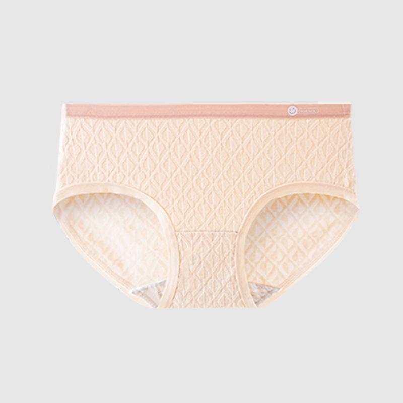 Ladies Spring and Autumn Cotton 7A Antibacterial Crotch Hip Briefs