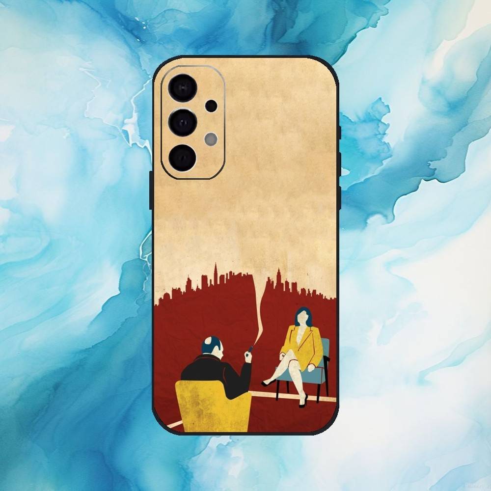 The S-Sopranos TV Phone Case For Samsung S 25,24,23,22,30,21,10,9,Ultra,Plus,Lite,FE,4,5 G Soft Black Case