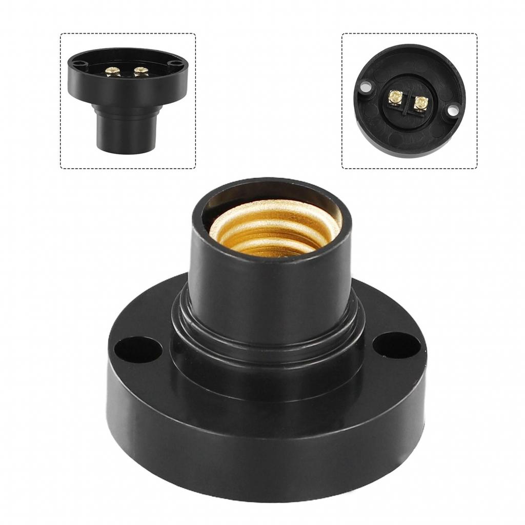 E14 Lamp Holder Base Accessories Fixing Base Flat Base