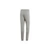 Adidas Originals Trefoil Logo Print Track Pants With Three-Stripe Detail And Cuffed Hem Men Bottoms Grey ED6024