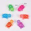 6Pcs/Set Luminous Mini Resin Turtle Car Dashboard Toys Dolls Figures Home Garden Decoration Cartoon Color Car Ornaments Gifts