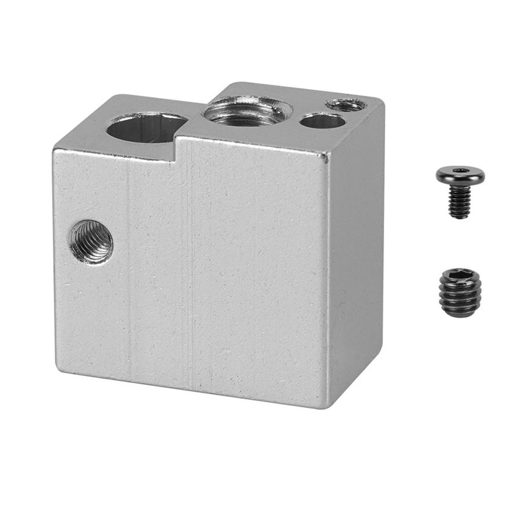 Extruder Hotend Kit 0.4mm Brass Nozzle 100K Thermistor Heating Block Assembled Hot End for Kobra 3 Printer