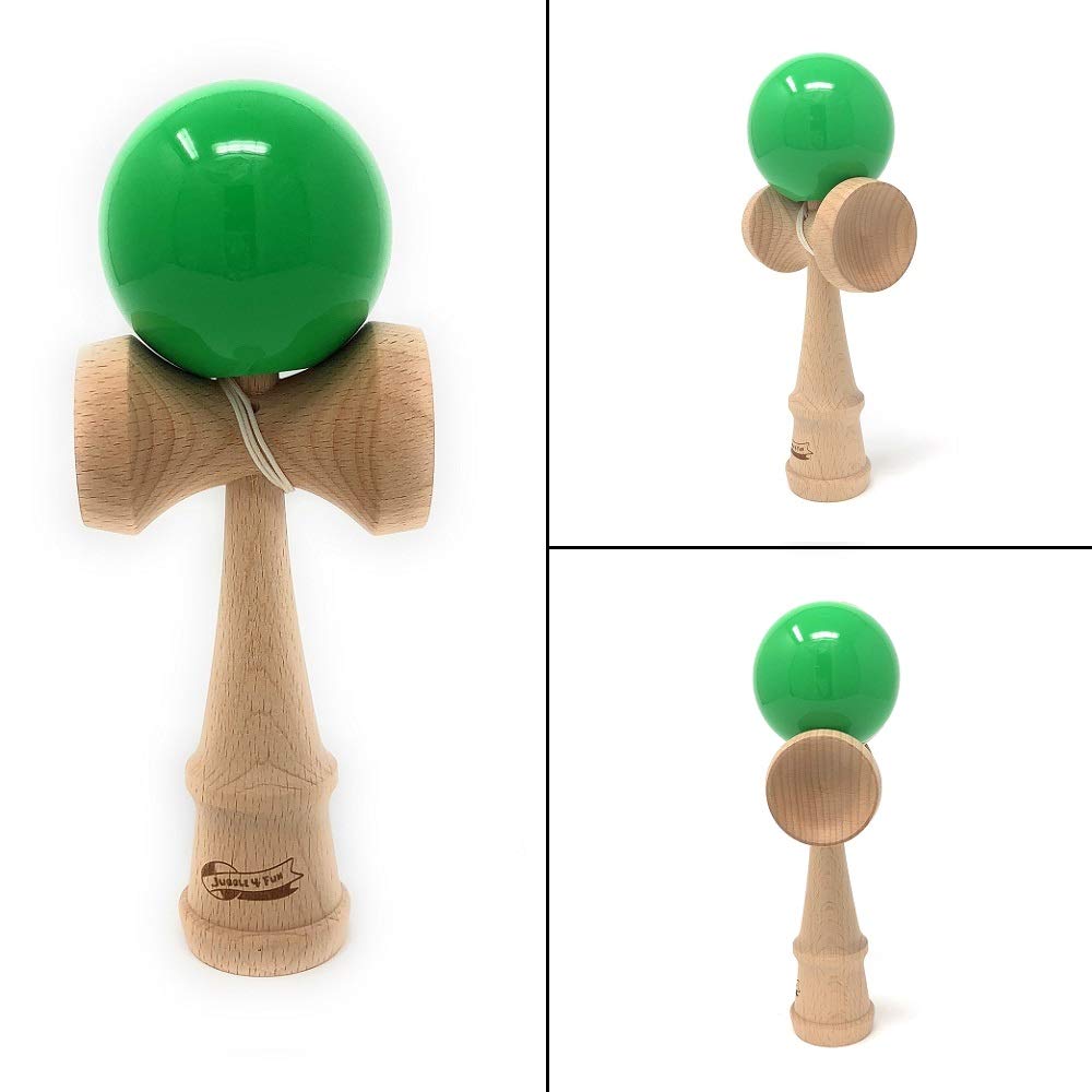 MyCircus Kendama (with spare strings and bag) Adult JUGGLE 4FUN (Green)