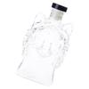 Elegant Wolf Head Liquor Decanter Clear Glassware Wine Bottle Bourbon Dispenser for Home Bar Decorative Accessory