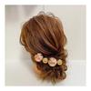 Japanese Hair Accessory, Pink Gold Tamakanzashi, for Coming-of-Age Ceremony, Graduation, Wedding, Furisode, Hakama, Yukata, Shichi-Go-San, Head Dress