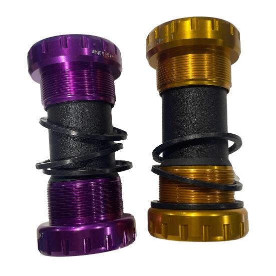 Movimento centrale della bicicletta Resistente alla corrosione A prova di ruggine Buona tenuta Asse della staffa del cuscinetto per bici da strada in lega di alluminio