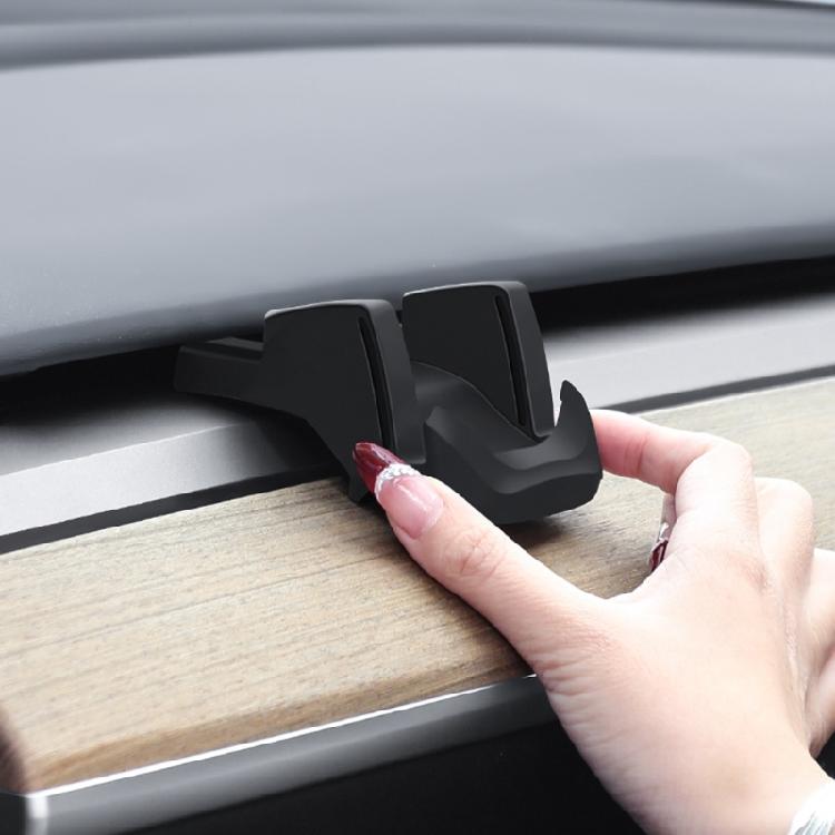 Multifunctional Car Dashboard Phone Dock Holder Quick Setups No Tool Needed for Stable Cellphone Support During Commutes