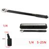 5-210N.m Torque Wrench 1/2'' 3/8'' 1/4'' Two-Way Precise Ratchet Wrench Repair Spanner Key Car Repair Square Drive Hand Tools