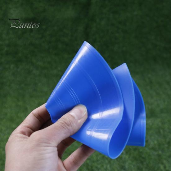 50 Adet Çeviklik Futbol Konisi Futbol Antrenman Aletleri Taşıma Çantalı Canlı Renk Yeniden Kullanılabilir Spor Antrenman Konileri Antrenman Ekipmanı