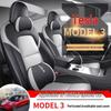 Προσαρμοσμένο Δερμάτινο Κάλυμμα Καθίσματος για Tesla Model 3 2019-2022 - Πλήρης Κάλυψη, Προσαρμοσμένη Εφαρμογή