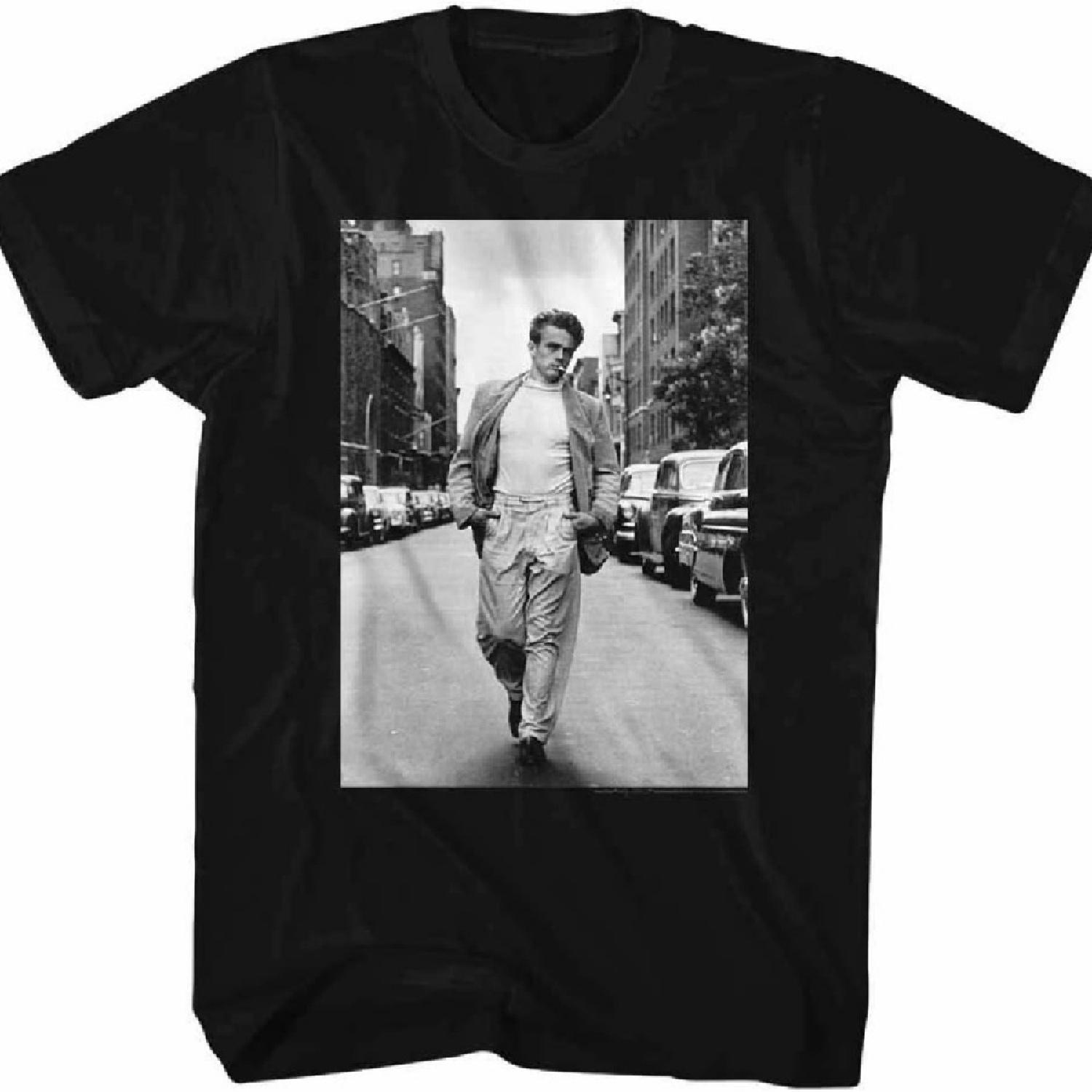 

Джеймс Дин - Мужская уличная футболка S чёрный