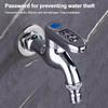 Portable Metal Combination Lock Faucet Anti-Theft Security Lock Garden Faucet 1/2 Inch Thread Taps Password Lock Public Places