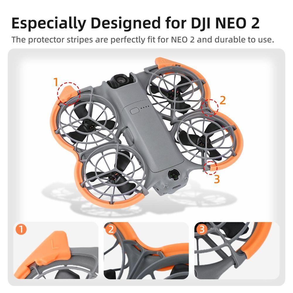 Protective Drone Propeller Guard Anti-Collision Props Guard for DJI NEO 2 Drone Accessories