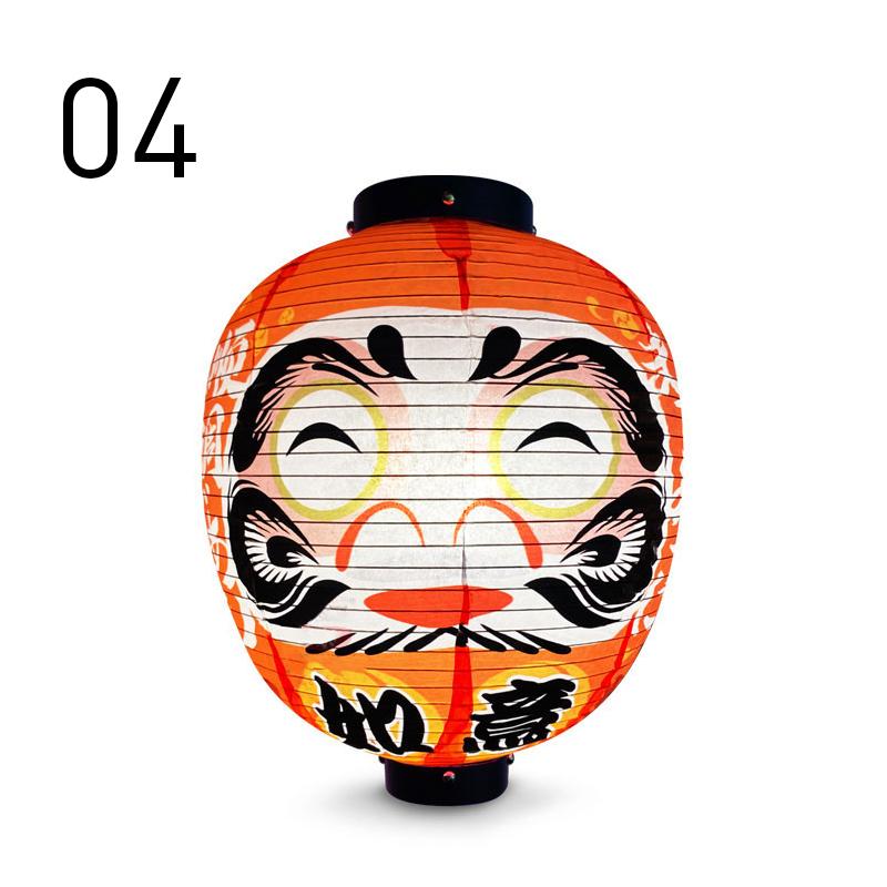 Japanese Waterproof Cloth Lanterns Daruma Crafts Cartoon Lucky Lantern Sushi Restaurant Cuisine Izakaya Decoration Ornaments