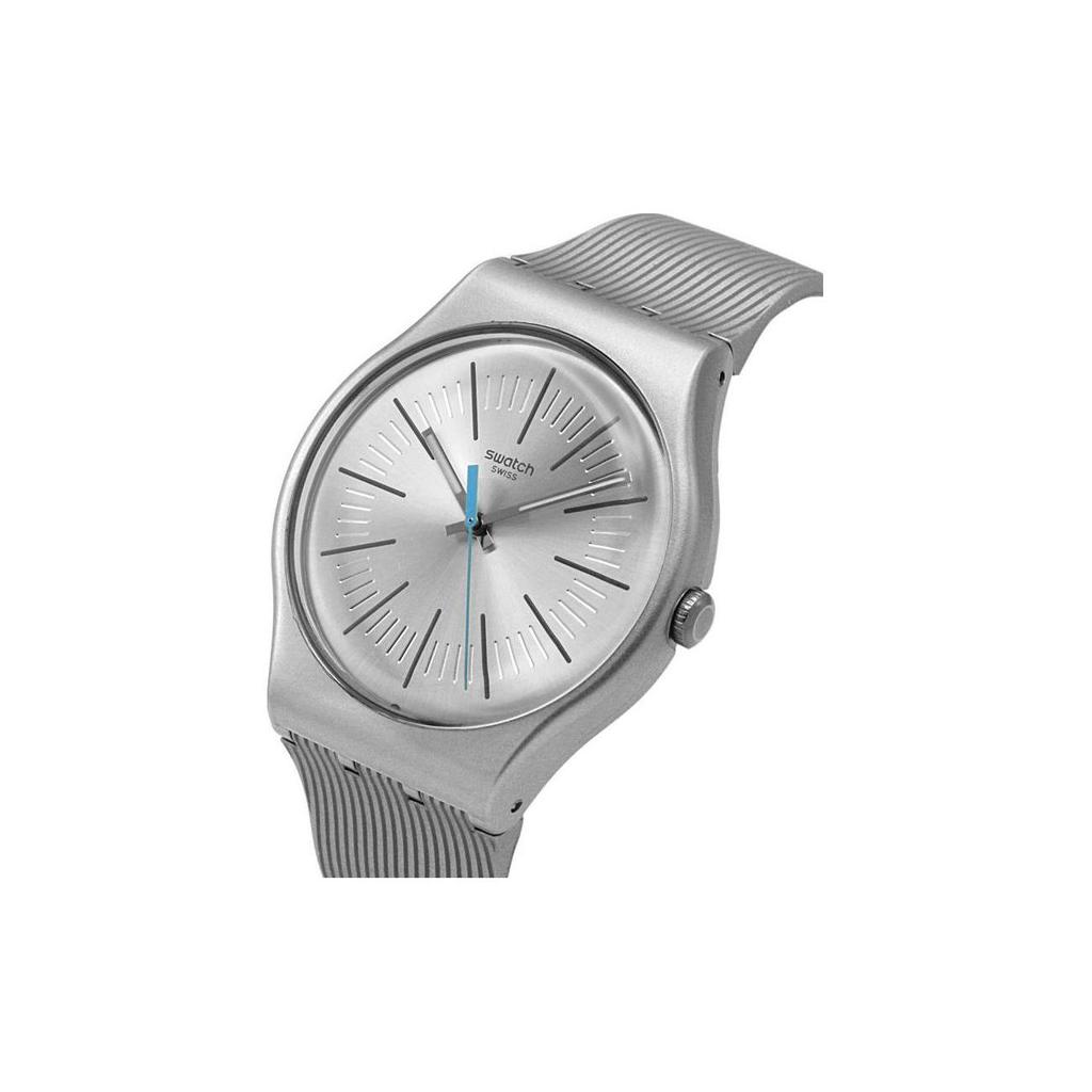 SWATCH Unisex 41mm Gray Watch SUOM114 SUOM114