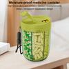 6 Grids Supplement Organizer Transparent Visible Travel Pill Case Box with Rope Pill Storage Container for Medicine Sub-packed
