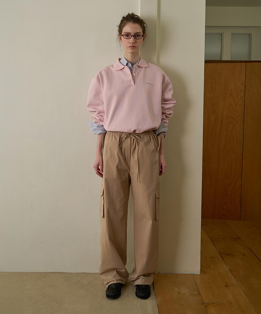 WITHOUT SUMMER Pocket Work Pants_Beige