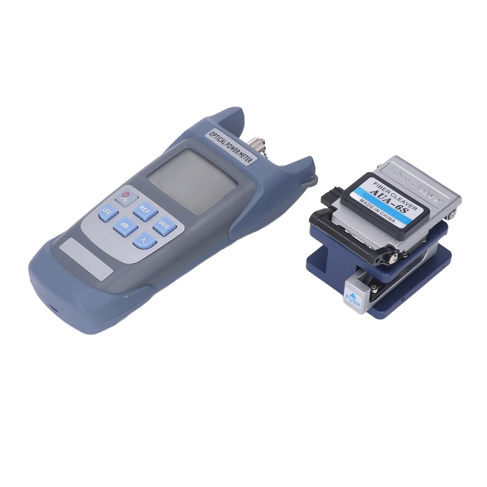 

Набор для холодного соединения волокон, измеритель оптической мощности, инструмент для зачистки одиночных волокон, инструменты для резки и заделки кабелей