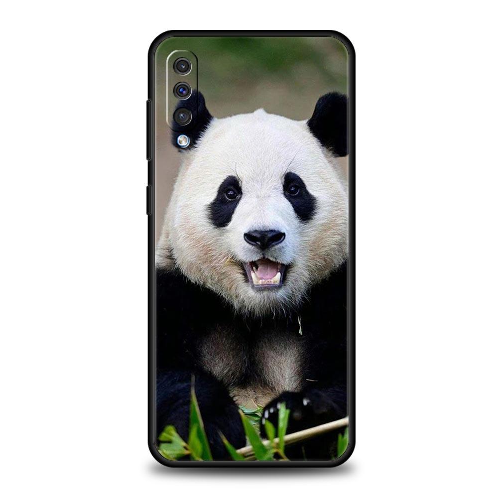 Fubao Panda Phone Case For Samsung A26 A36 A56 A54 A52 A50 A70 A40 A20S A12 A14 A16 A22 A24 A42 A34 A32 5G A04s A06 5G Cover