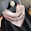 Mode 100% Echte Seide Schal Damen Schals Wickeltücher für Damen Foulard Schals Neu Hals Haar Pashmina Damen Schal Hijab Bandana