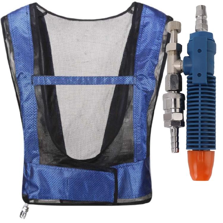 

Adjustable Temperature Cooling Vest,Welding Steel Air Compressed Cooling Vest Vortexes Tube Air Conditioner Waistcoat 1