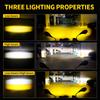 1Set 40W Motorcycle LED Spotlight Fog Lights For BMW R1250GS ADV F800GS R 1250 GS LC Yamaha MT07 MT09 Auxiliary Light Assemblie