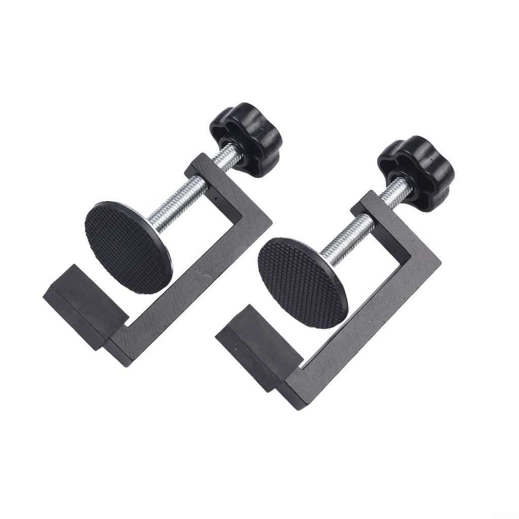 2pcs 10-57mm Woodworking Clamp C-Clamp G-Clamp For Wood Plastic Drilling Fixing#