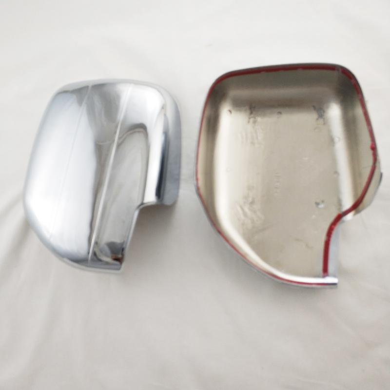 Car Accessories Rearview Plated Chrome Door Mirror Covers Paste Style For Lexus LX470 470 2001 2002 2003 2004 2005 2006 2007