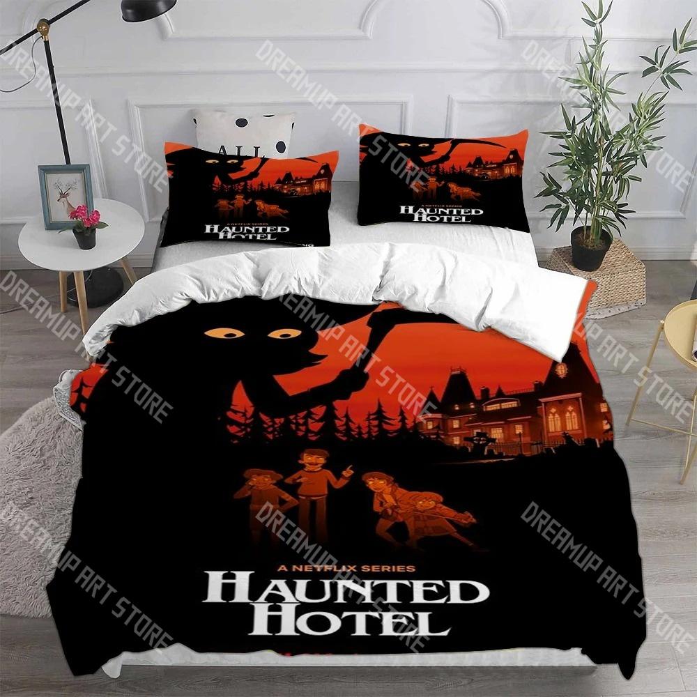Fashion Hauntedel Season 1 Bedding Set Single Twin Full Queen King Size Bed Set Kids Bedroom Duvetcover Sets Bed Sheet Set