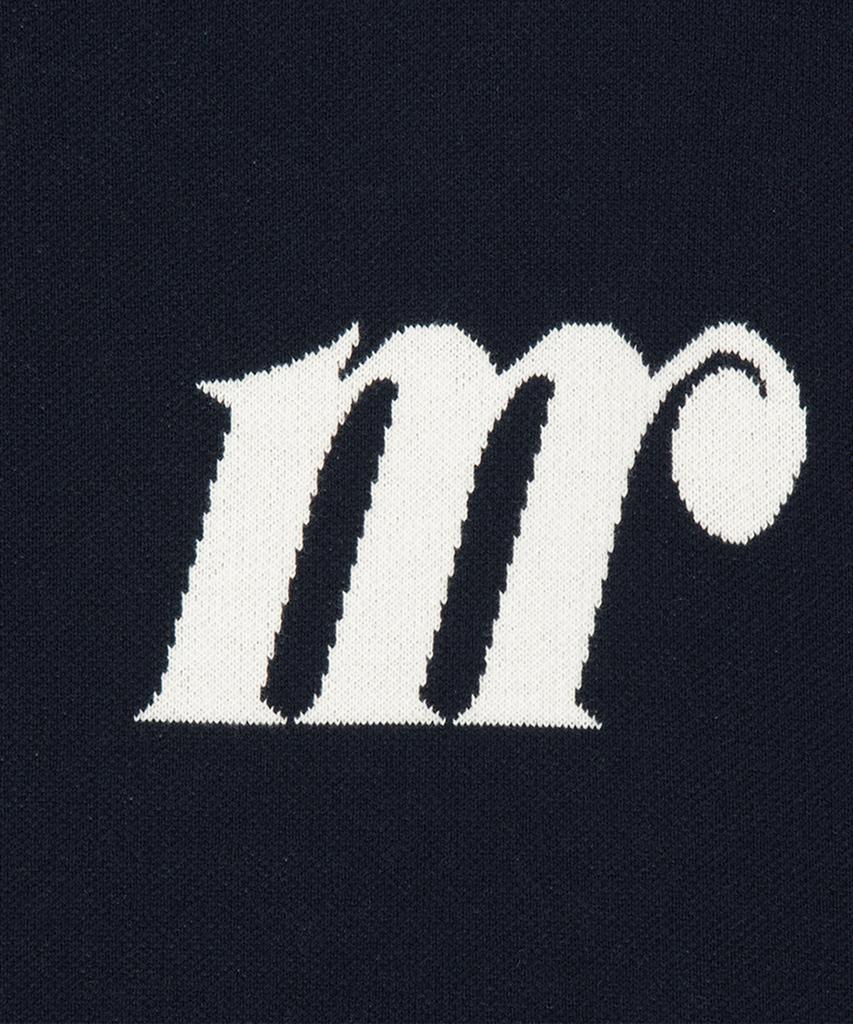 Maenhatanlekojeu Mr Gramophone Graphic Knit - Navy