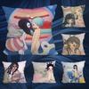 Funny  Art A-Aya T-Takano Throw Pillow Case For 45x45cm,55x55cm,30x30cm For Home Bedroom Decoration And Protector