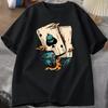 Pokers Printed Women Short SleeveFashion T-shirt Women Tshirt Summer Casual Crew-neck T Shirt Graphic Tee Tops