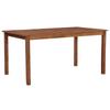 Day and Night - Day and Night Solid Acacia Wood Garden Table 150x90x74 Cm