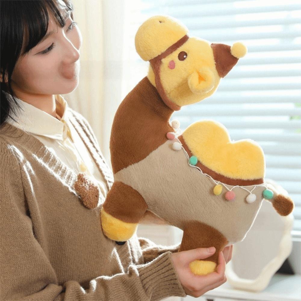 Camel Simulated Camel Plush Toy Plush Cartoon Camel Shaped Doll Home Party Decor
