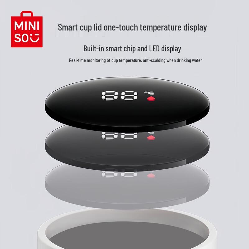 MINISO Stainless Steel Insulated Water Bottles