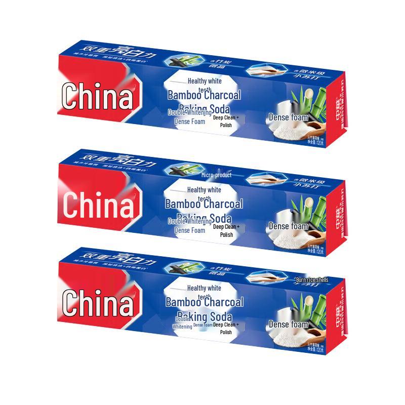 Zhonghua Bamboo Charcoal & Baking Soda Whitening Toothpaste