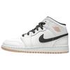 Air Jordan 1 Mid Grade School 'White Arctic Orange' (Unisex) White / Anthracite / Arctic Orange Kids' Basketball Shoes 554725 180